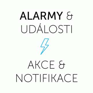 RAAM 4.0 | Alarmy, události a akce a upozornění